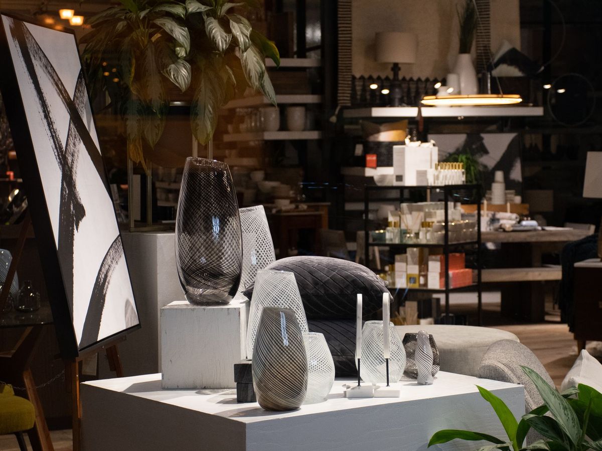 Arduç Dekorasyon showroom vitrini